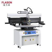 Flason SMT Touch screen Manual stencil printing machine / solder paste printer